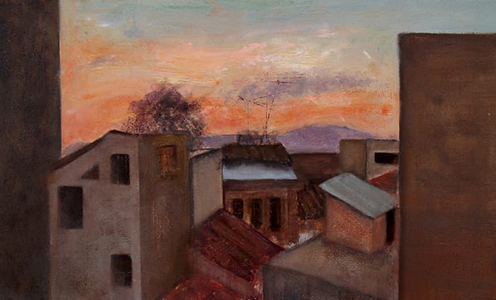 Sunset in Psyri