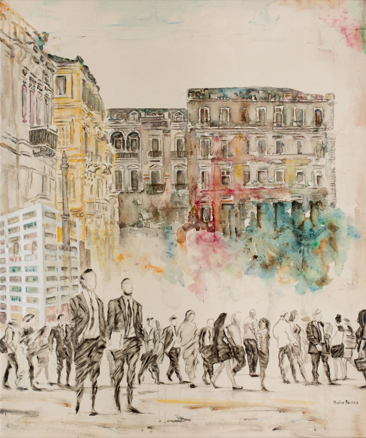 “…But more had already turned to vapour, surviving only as images in the mind. They are slipping into nothingness, and we are left to wonder whether they ever really existed or were just figments of the imagination.” (from “Walking in Athens” by Nikos Vatopoulos, Metaichmio, 2018)