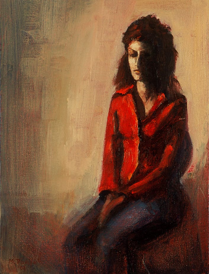 The red shirt
