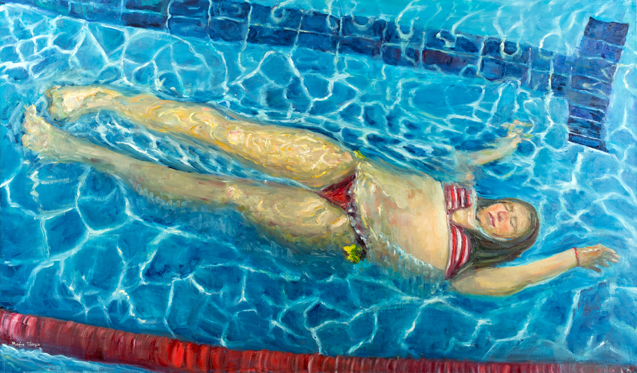 Η συμμετοχή μου: «Ευτυχία», 170cm * 100cm, Λάδι σε προετοιμασμένο κάμποτο