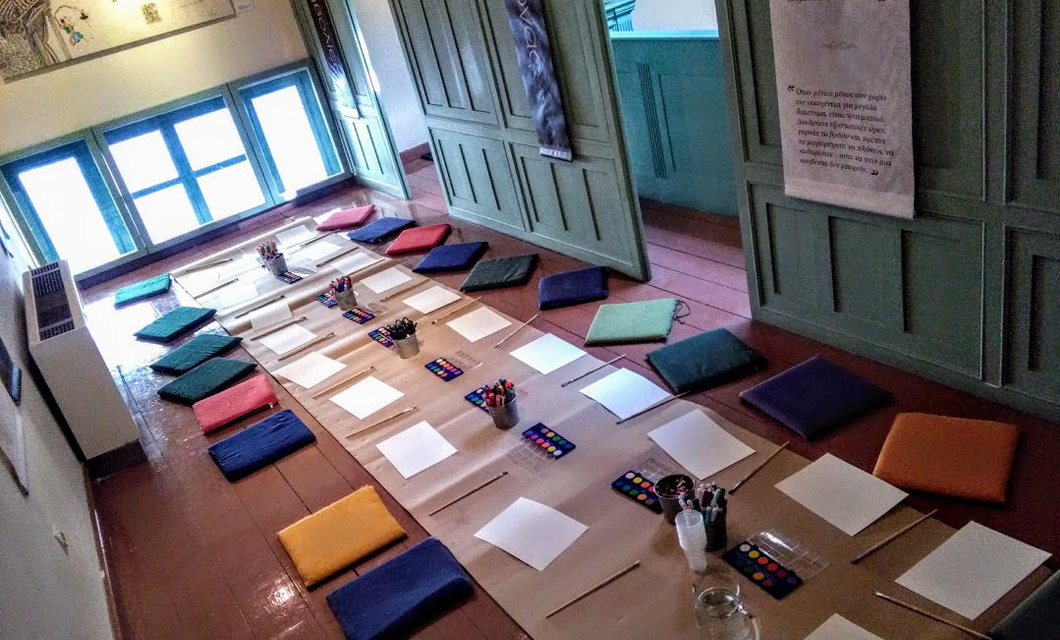 Εικαστικό εργαστήρι στα πλαίσια της έκθεσης